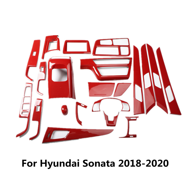 Red CFP for Hyundai Sonata 2018-2020 ׸  ..